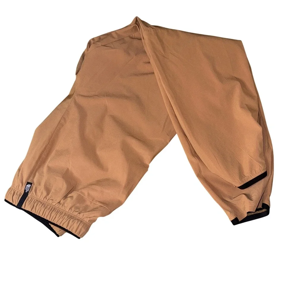 The North Face lightstride Pants Small Tan NF0A84FG Elastic Waist Jogger‎